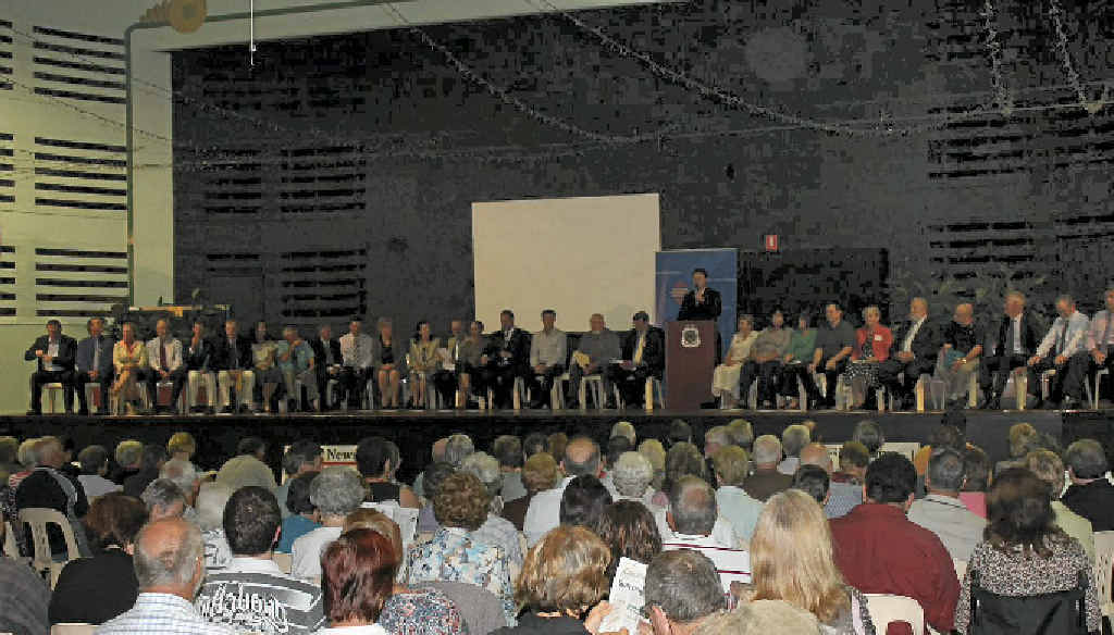 Hundreds of people turned out to the Meet the Candidates forum at Kings Theatre to hear candidates being grilled last week. Hundreds of people turned out to the Meet the Candidates forum at Kings Theatre to hear candidates being grilled last week.